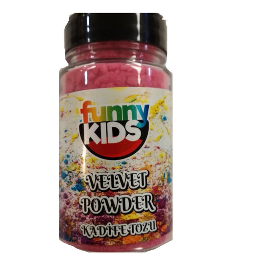 Funny Kids Pembe 90 Cc Kadife Tozu - Hobi, Dekorasyon ve El Sanatları Malzemesi