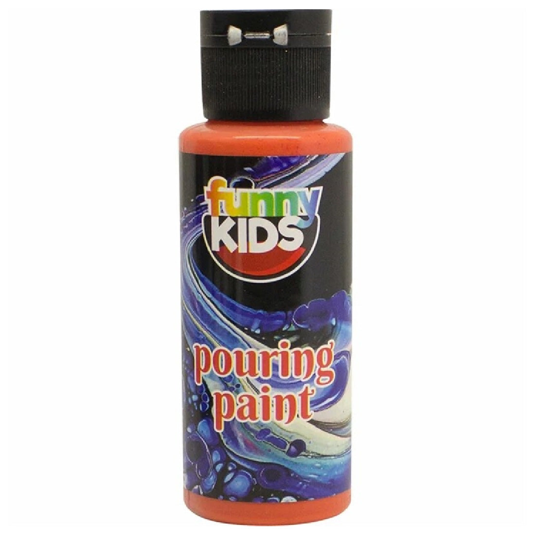 Funny Kids Turuncu 70 Cc Akışkan Akrilik Boya - Hobi ve Sanat Malzemesi