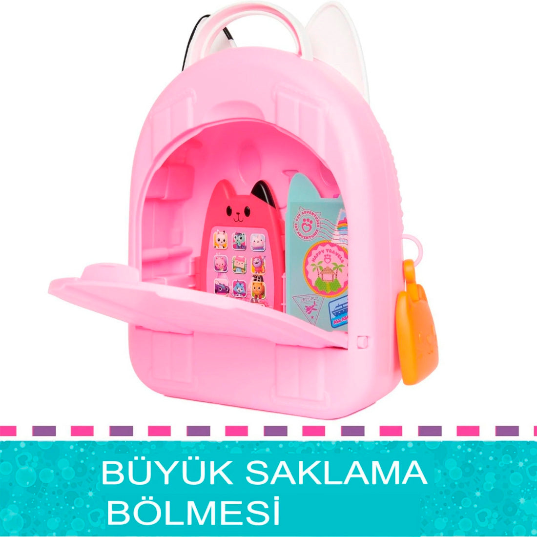 Gabby's Dollhouse Seyahat Çanta Seti 6067213