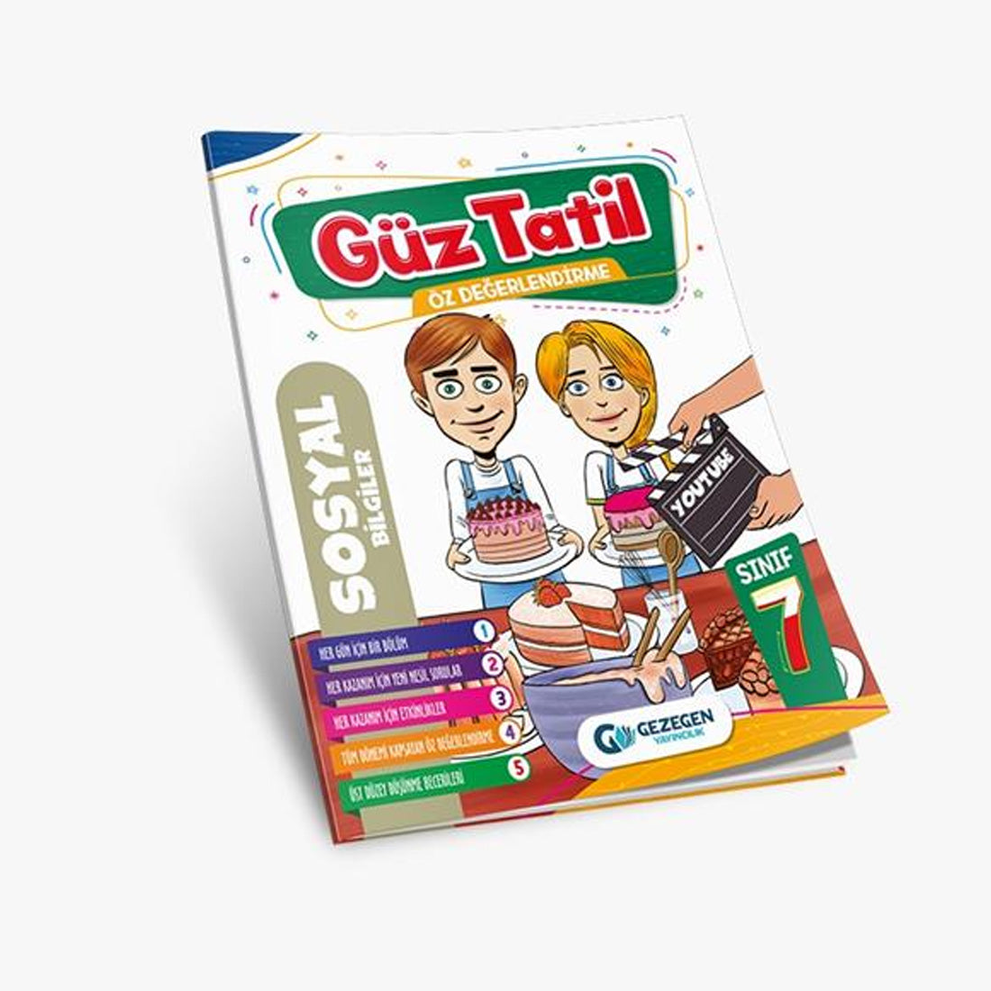 Gezegen Yayınları 7. Sınıf Sosyal Bilgiler Güz Tatili Öz Değerlendirme Testi