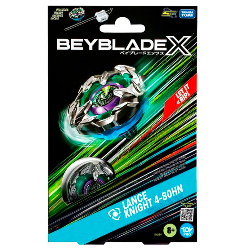 Giochi Beyblade 1Li Set Lance Knight 4-80Hn-Tp0184 Gio-Bey04000