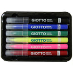 Giotto Decor Tekstil Boya Kalemi 6 Renk 494800