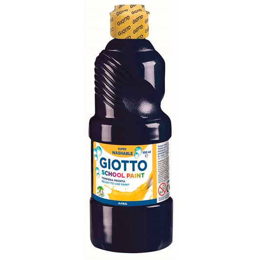 Giotto Guaj Boya 500 Ml Siyah - Resim, Sanat ve Hobi Boyası