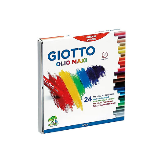 Giotto Silindir 24 Renk Olio Yağlı Pastel Boya F293100