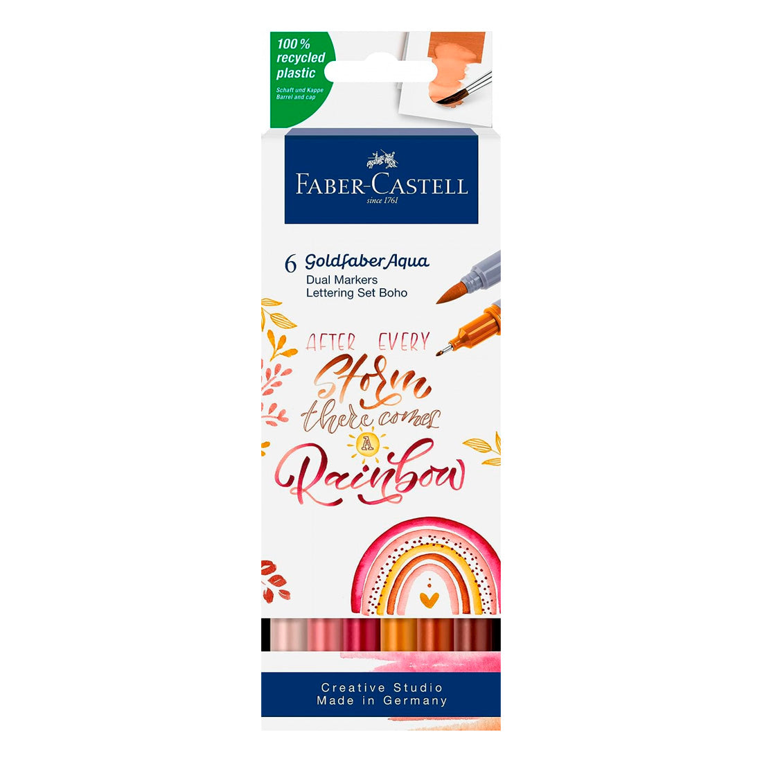 Gold Faber Aqua Çift Uçlu Markör - Sanat, Çizim ve Boyama Kalemi