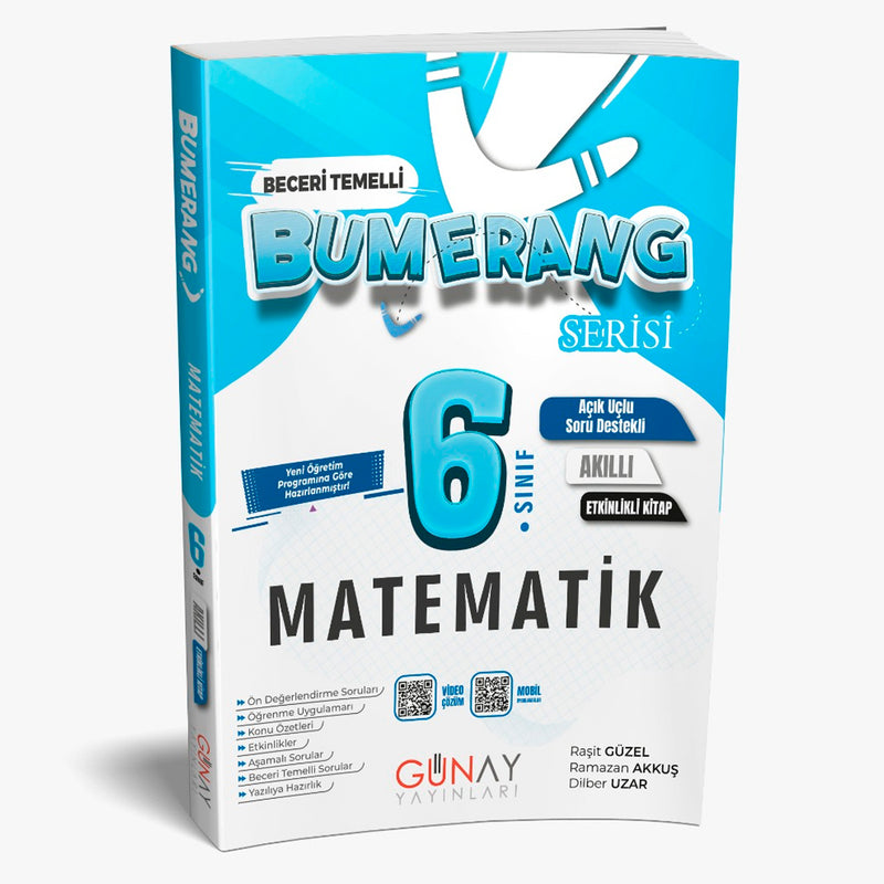 Günay Yayınları 6. Sınıf Bumerang Etkinlikli Matematik