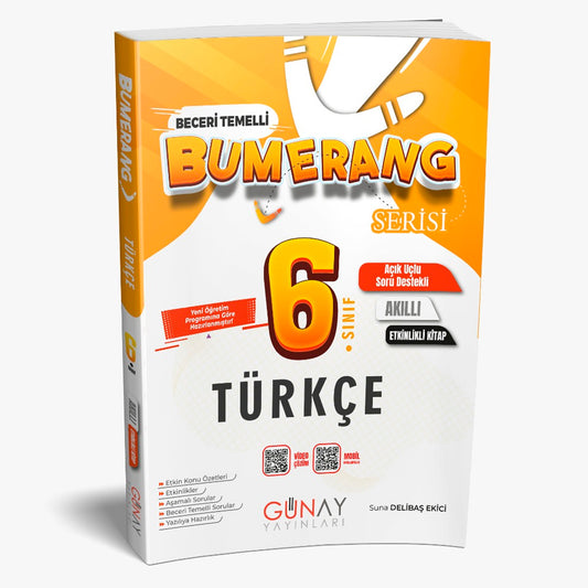 Günay Yayınları 6. Sınıf Bumerang Etkinlikli Türkçe