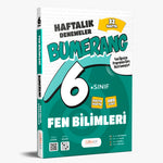 Günay Yayınları 6.Sınıf Bunerang Fen Bilimleri 32 Haftalık Deneme