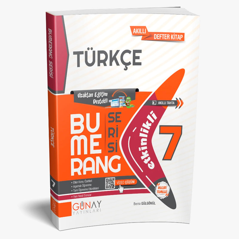 Günay Yayınları 7.Sınıf Bumerang Etkinlikli Türkçe