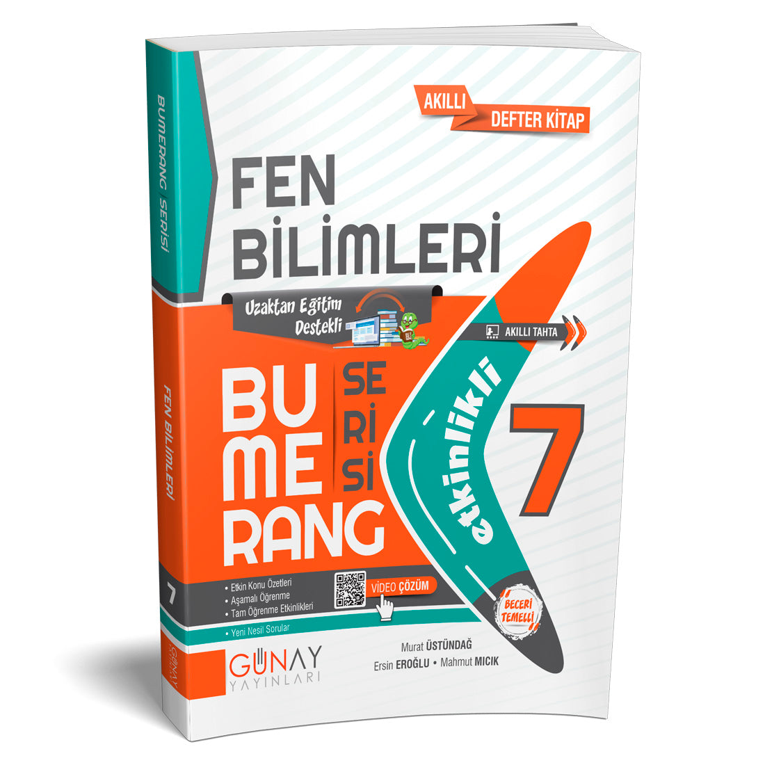 Günay Yayınları 7. Sınıf Fen Bilimleri Etkinlikli Bumerang Serisi 2020-2021