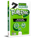 Günay Yayınları Bumerang 7. Sınıf Din Kültürü ve Ahlak Bilgisi Haftalık Denemeler