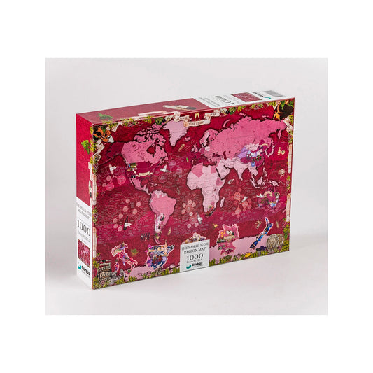 Gürbüz Wine Map Yetişkin Puzzle 1000 Parça