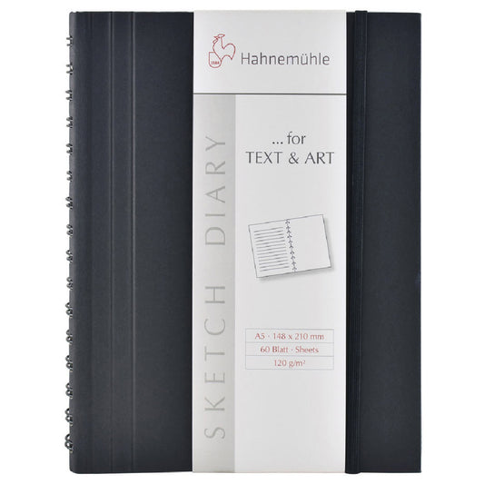 Hahnemühle Sketch Diary A6 120gsm Eskiz Defteri - Not Tutma, Okul ve Planlayıcı Defteri