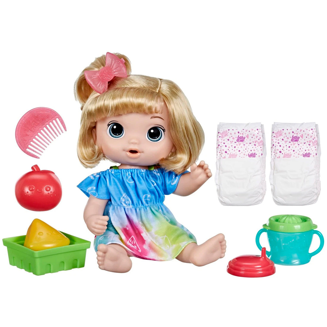 Hasbro Baby Alive Bebeğimle Egl.Yudumlar Sarışın F7356
