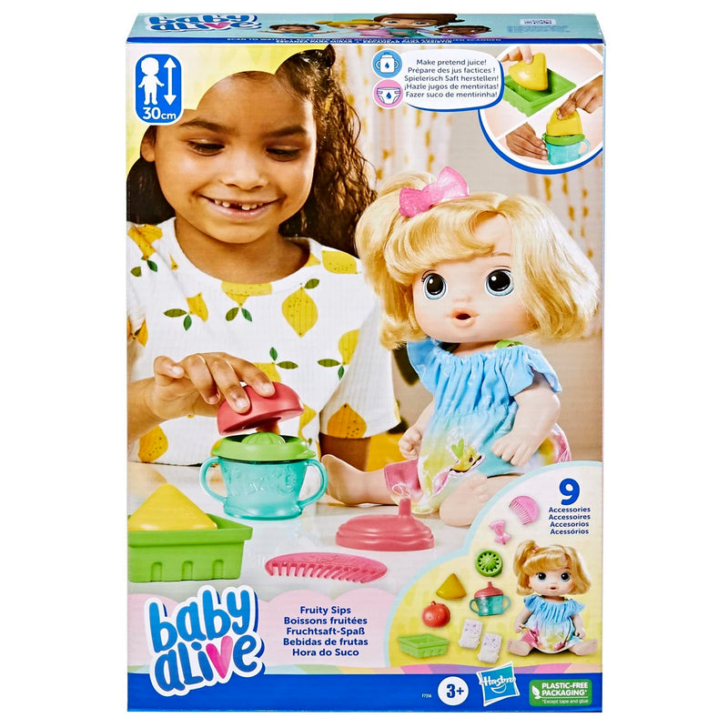 Hasbro Baby Alive Bebeğimle Egl.Yudumlar Sarışın F7356