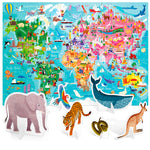 Headu Dünya Turu Dev Çocuk Yapbozu