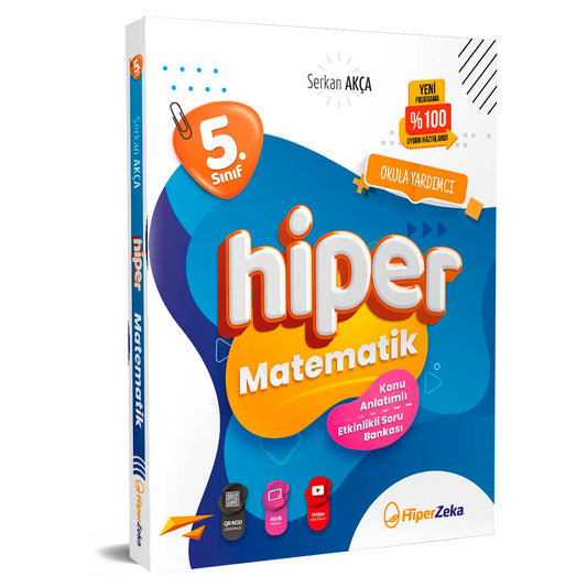 Hiper Zeka Yayınları 5. Sınıf  Hiper Matematik  Konu Anlatımlı Etkinlikli Soru Bankası 2023-2024