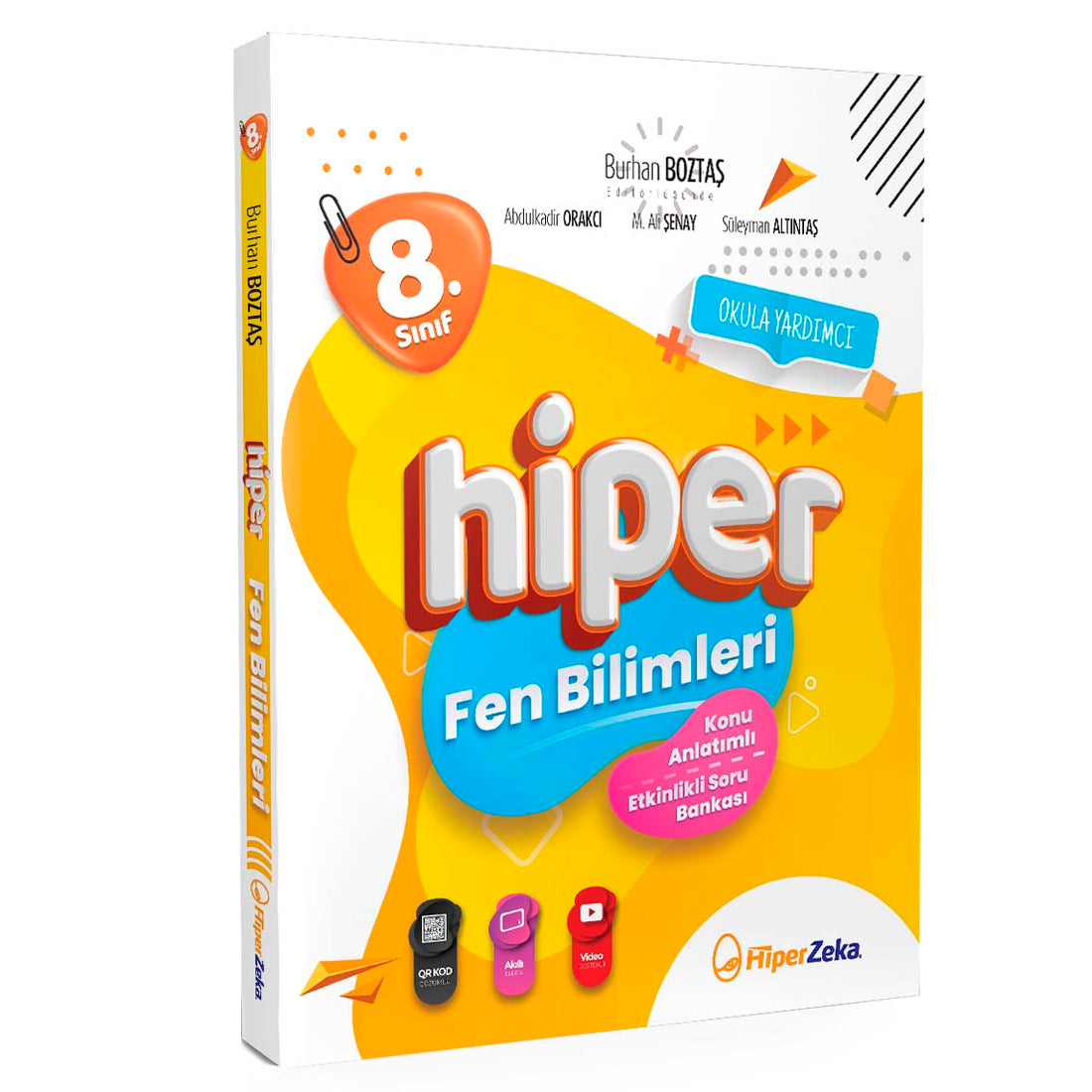 Hiper Zeka Yayınları 8. Sınıf Fen Bilimleri Konu Anlatımlı Soru Bankası