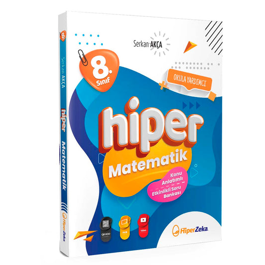 Hiper Zeka Yayınları 8. Sınıf Hiper Matematik Konu Anlatımlı & Etkinlikli Soru Bankası 2023-2024