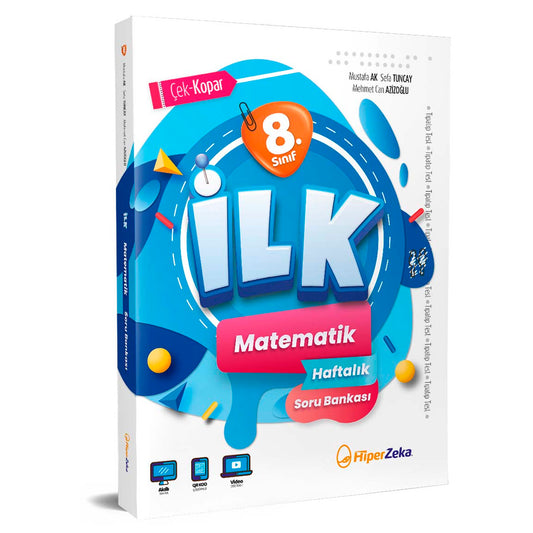 Hiperzeka Yayınları 8. Sınıf İlk Matematik Soru Bankası