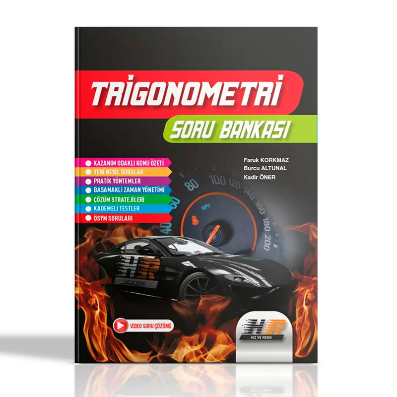 Hız ve Renk Yayınları Trigonometri Soru Bankası