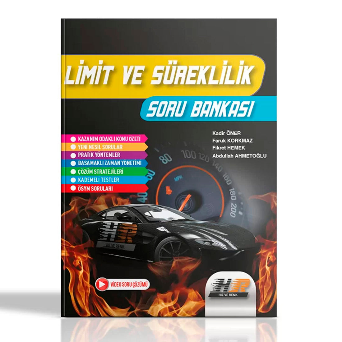 Hız ve Renk Yayınları TYT Limit ve Süreklilik Soru Bankası