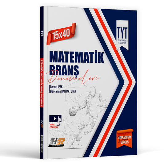 Hız ve Renk Yayınları TYT Matematik 15 x 40 Denemeleri