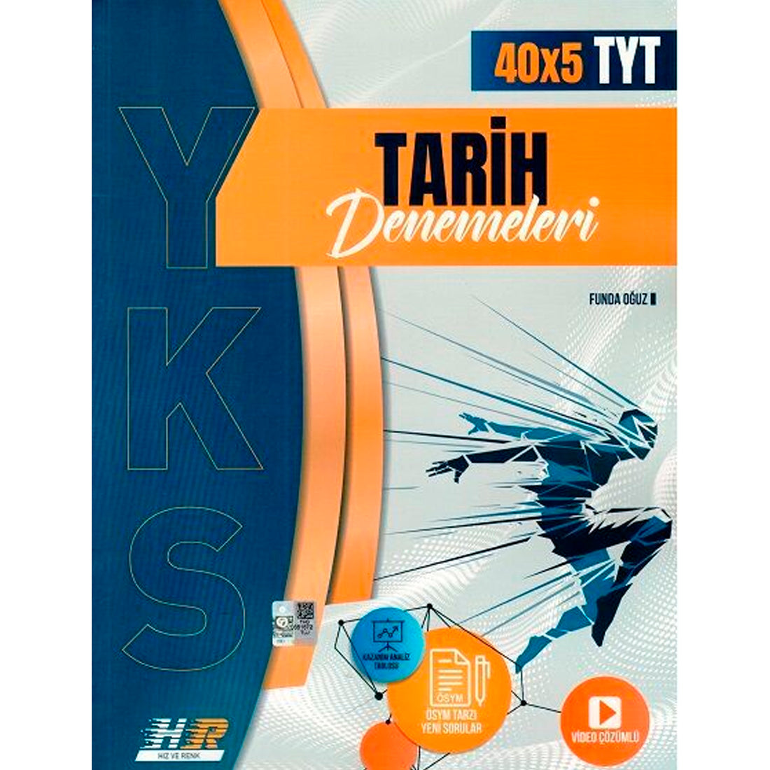 Hız ve Renk Yayınları TYT Tarih 40x5 Denemeleri