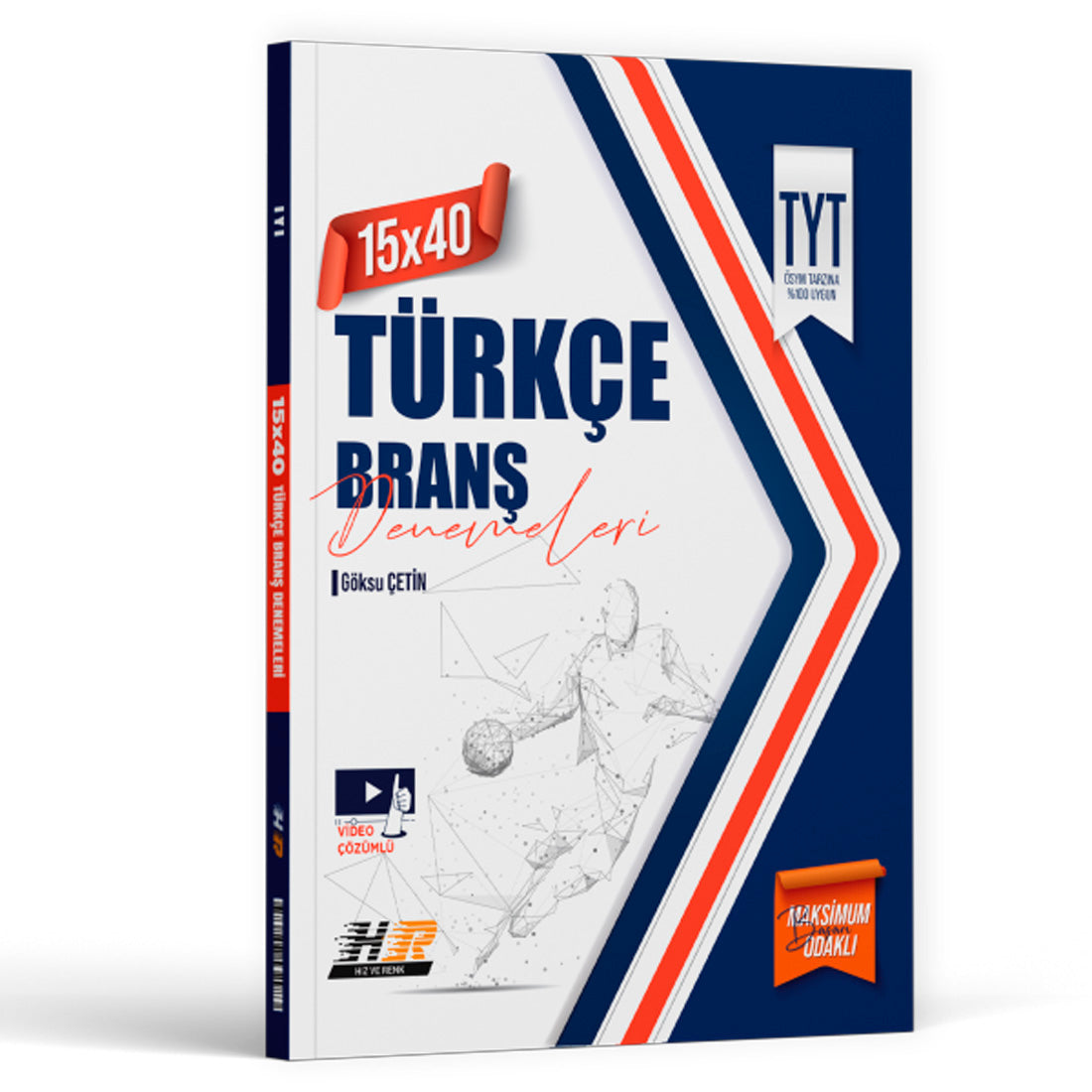 Hız ve Renk Yayınları TYT Türkçe 15 x 40 Denemeleri