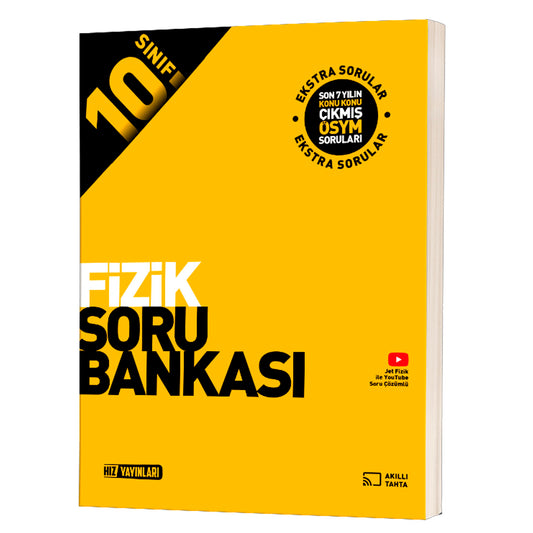 Hız Yayınları  10. Sınıf Fizik Soru Bankası