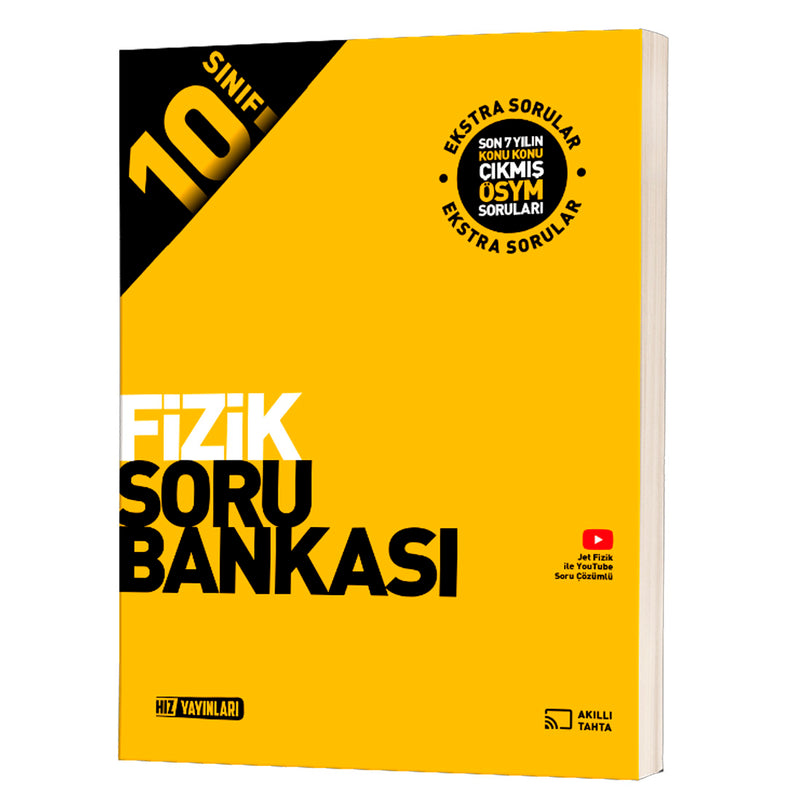 Hız Yayınları  10. Sınıf Fizik Soru Bankası