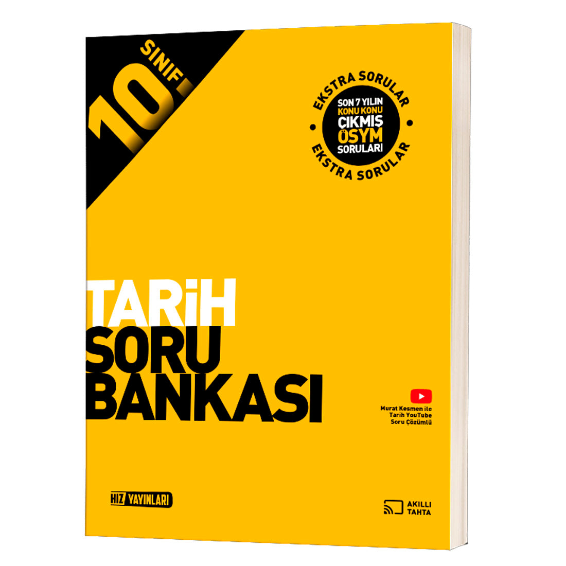 Hız Yayınları 10. Sınıf Lise 2 Tarih Soru Bankası Test Kitabı