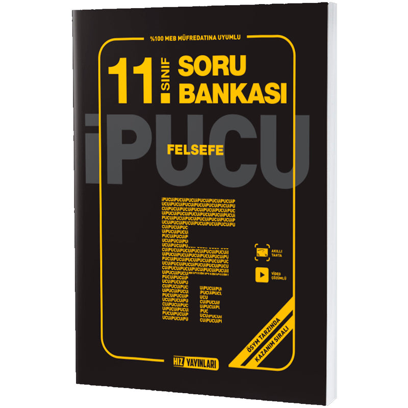 Hız Yayınları 11. Sınıf Felsefe Soru Bankası