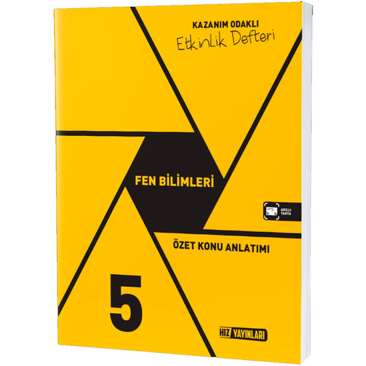 Hız Yayınları 5. Sınıf Fen Bilimleri Etkinlik Defteri 2019-2020