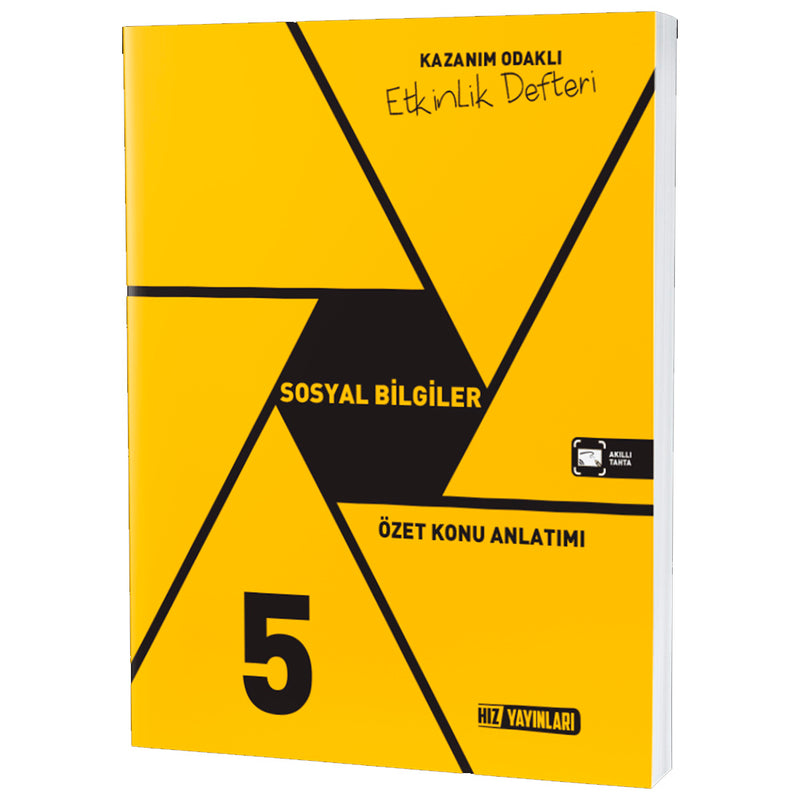 Hız Yayınları 5. Sınıf Sosyal Bilgiler Etkinlik Defteri