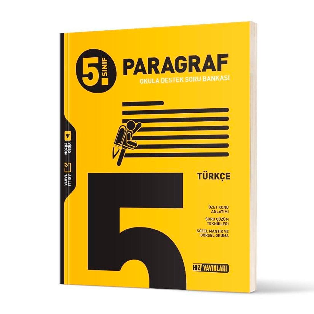 Hız Yayınları 5. Sınıf Türkçe Paragraf Soru Bankası