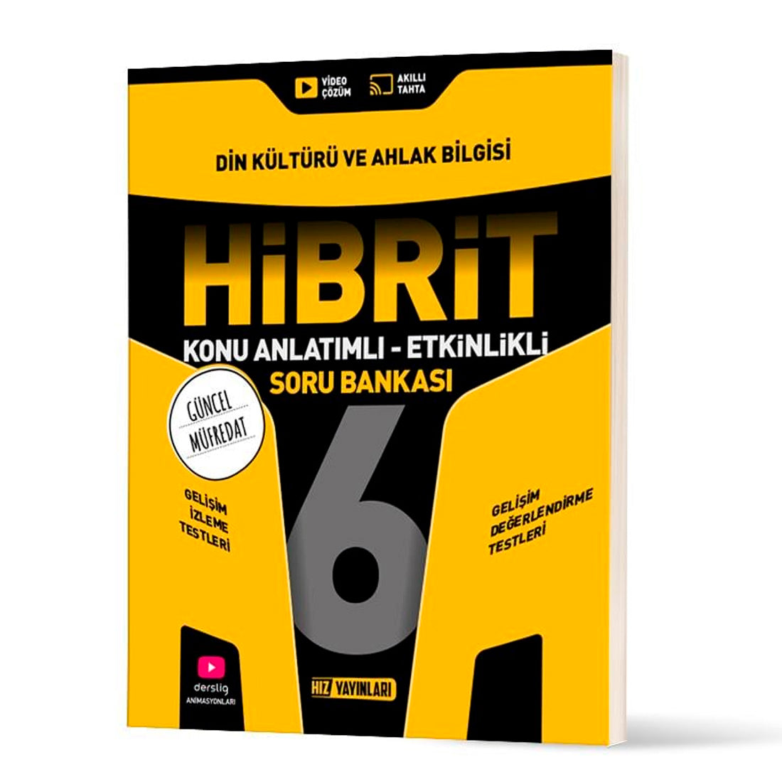 Hız Yayınları 6. Sınıf Din Kültürü ve Ahlak Bilgisi Hibrit Konu Anlatımlı Etkinlikli Soru Bankası