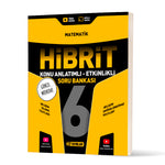 Hız Yayınları 6. Sınıf Matematik Hibrit Soru Bankası