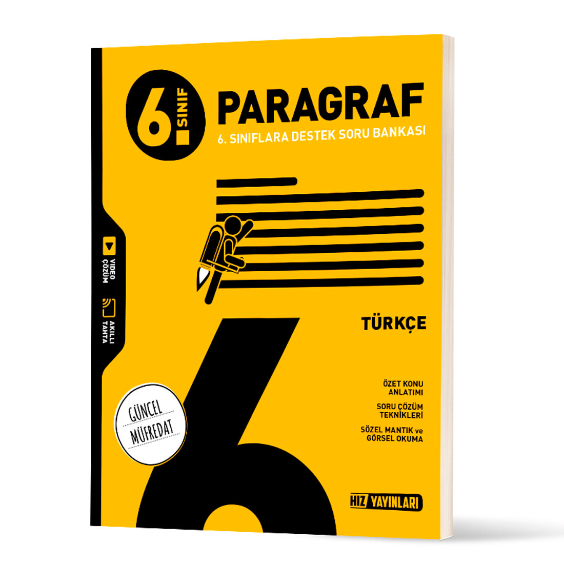 Hız Yayınları 6. Sınıf Türkçe Paragraf Soru Bankası