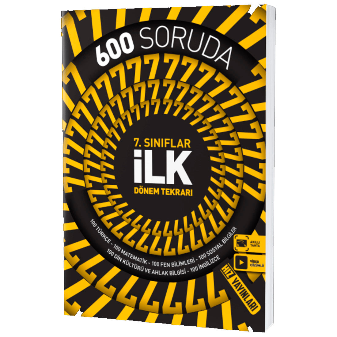 Hız Yayınları 7. Sınıf 600 Soruda İlk Dönem Tekrarı