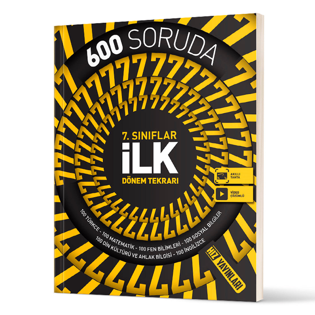 Hız Yayınları 7. Sınıf 600 Soruda İlk Dönem Tekrarı