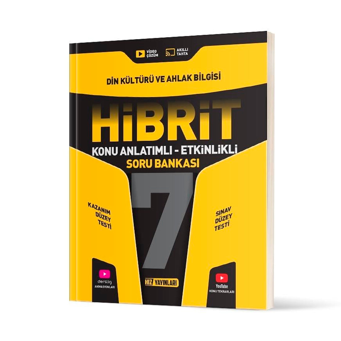 Hız Yayınları 7. Sınıf Hibrit Din Soru Bankası