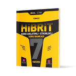 Hız Yayınları 7. Sınıf Hibrit Türkçe Soru Bankası
