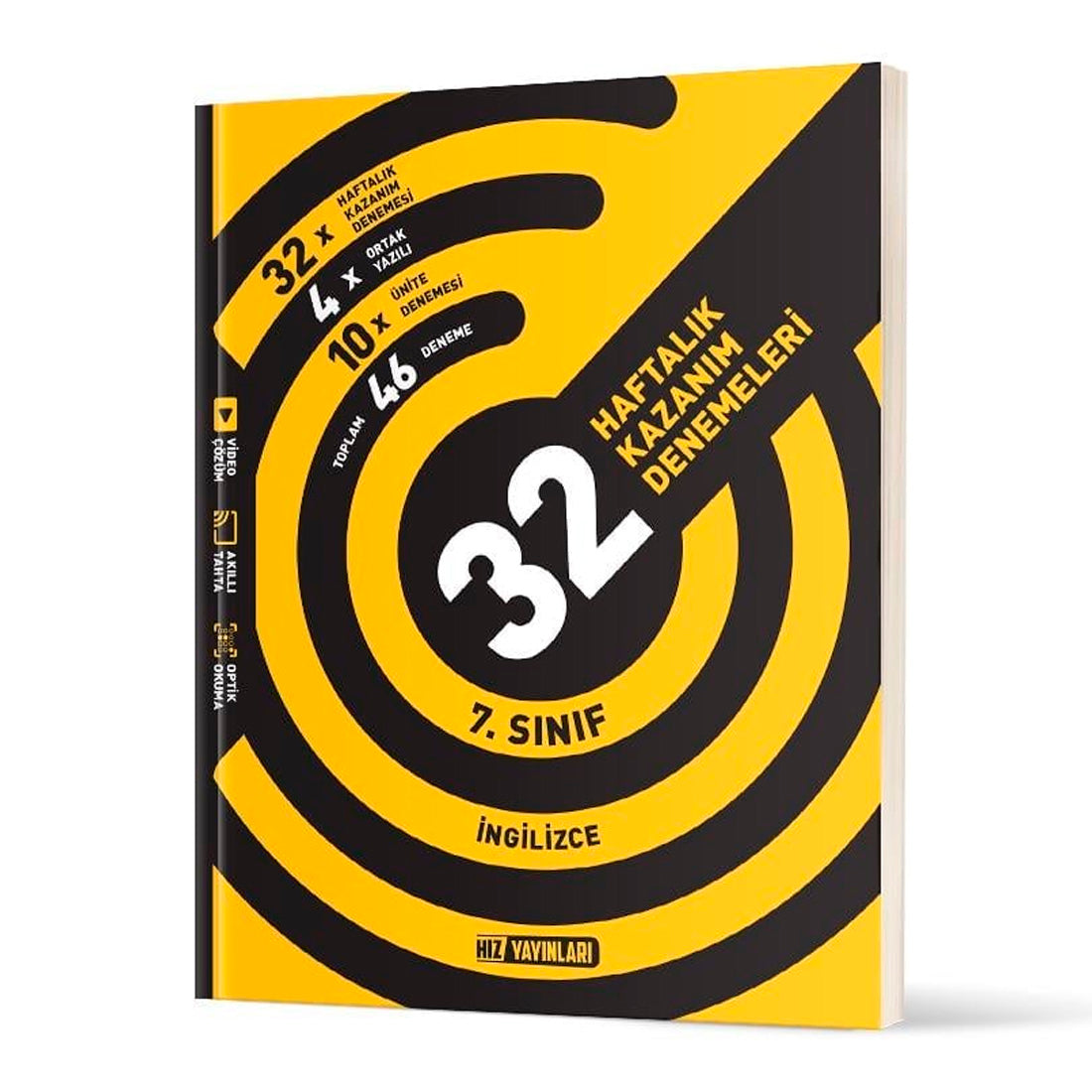 Hız Yayınları 7. Sınıf İngilizce 32 Haftalık Deneme