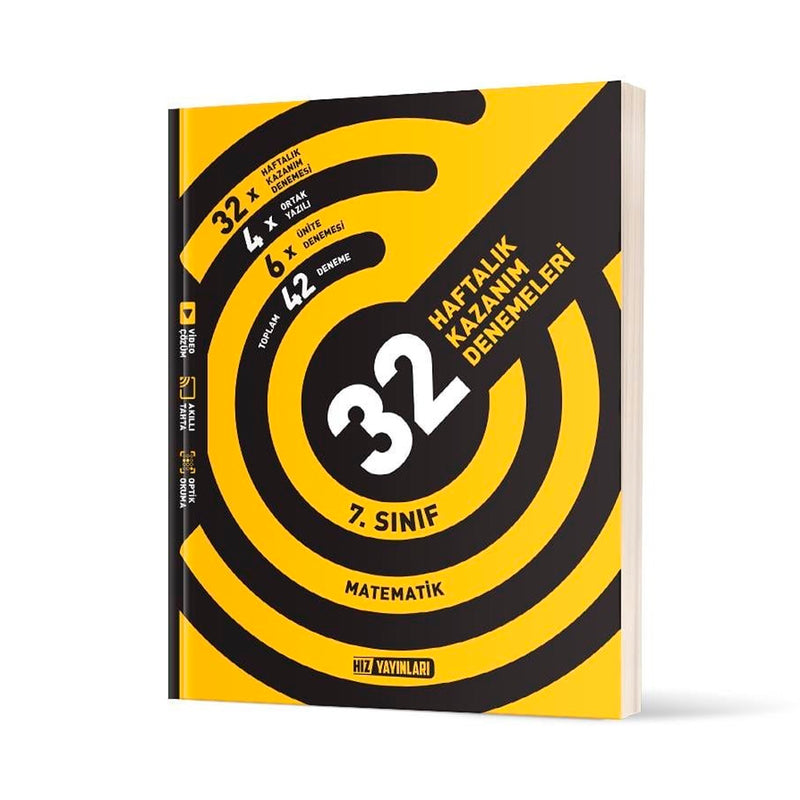 Hız Yayınları 7.Sınıf Matematik Haftalık Denemesi
