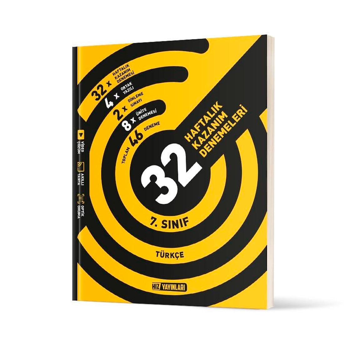 Hız Yayınları 7.Sınıf Türkçe Haftalık Denemesi