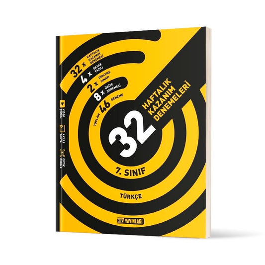 Hız Yayınları 7.Sınıf Türkçe Haftalık Denemesi