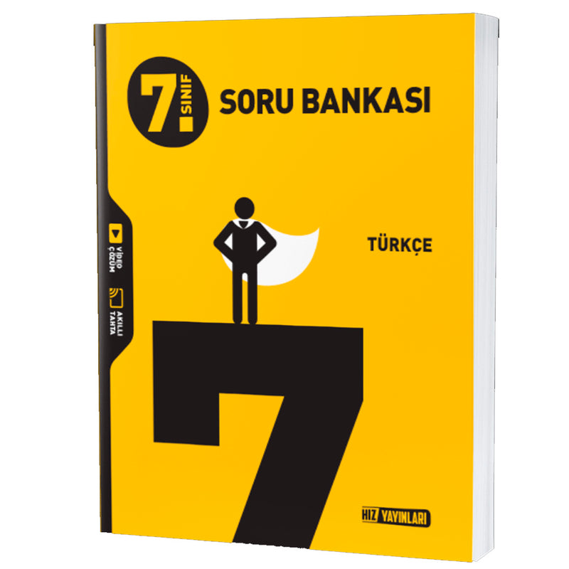 Hız Yayınları 7. Sınıf Türkçe Soru Bankası