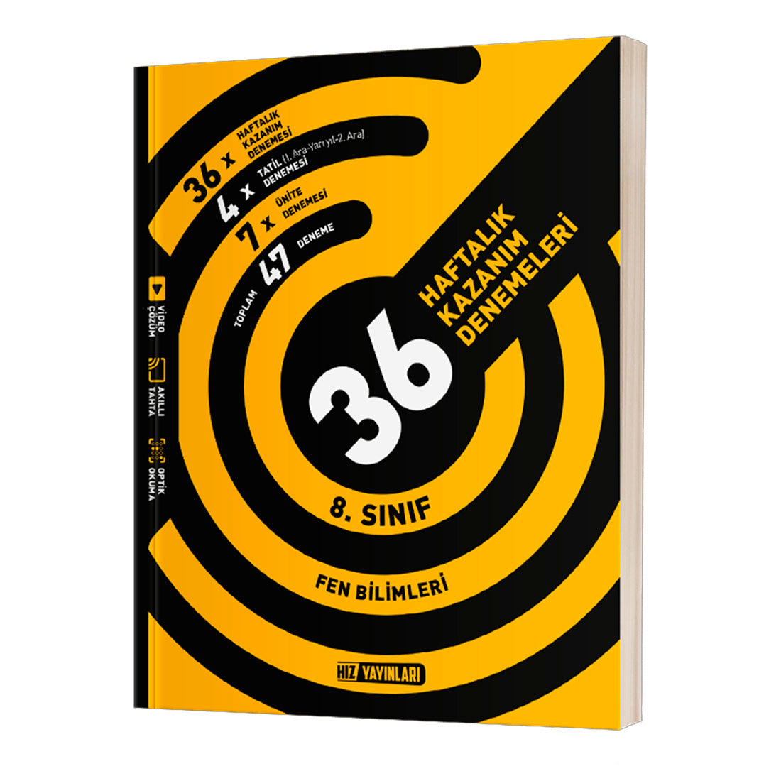 Hız Yayınları 8.Sınıf Fen Bilimleri Haftalık Deneme