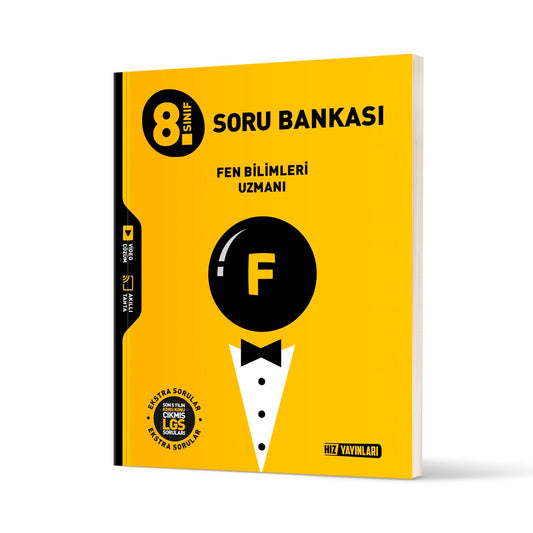 Hız Yayınları 8. Sınıf Fen Bilimleri Uzmanı Soru Bankası